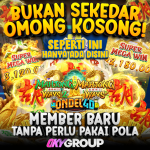 ONDEL4D MEMBER BARU TANPA PERLU PAKAI POLA