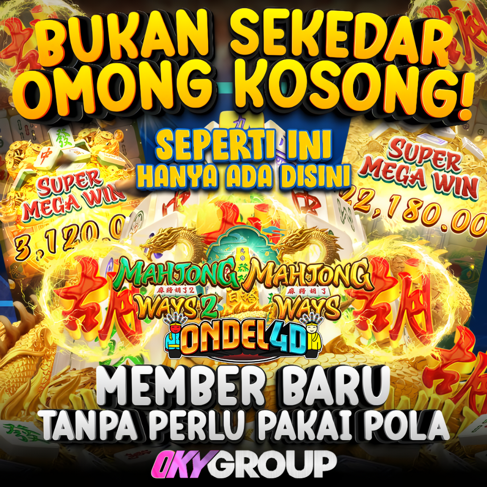 ONDEL4D MEMBER BARU TANPA PERLU PAKAI POLA